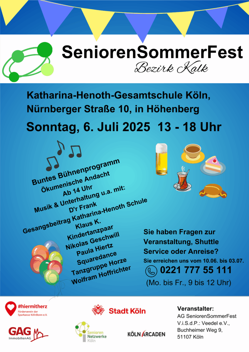 Seniorensommerfest Bezirk Kalk